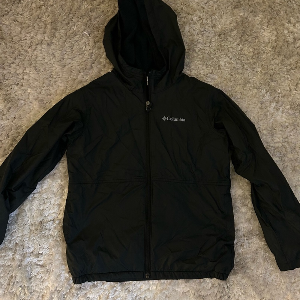 Columbia Kids Black Raincoat